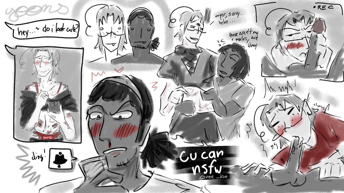 applestephculo's tweet photo. CuCan nsfw doodles for pride ♥️♥️♥️ https://t.co/7TTasjDl1r