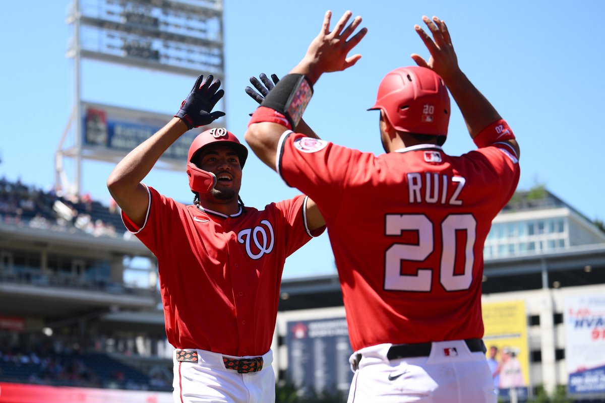 AlexFlumTV's tweet photo. For the 1st time since June 2024, the
@Nationals have won three consecutive series.  

And they've done it against three very good teams - Atlanta, Cleveland &amp; San Diego.  

With young stars, an impressive first time manager &amp; strong clubhouse chemistry, they're a team to watch. https://t.co/5XTisa8j1F
