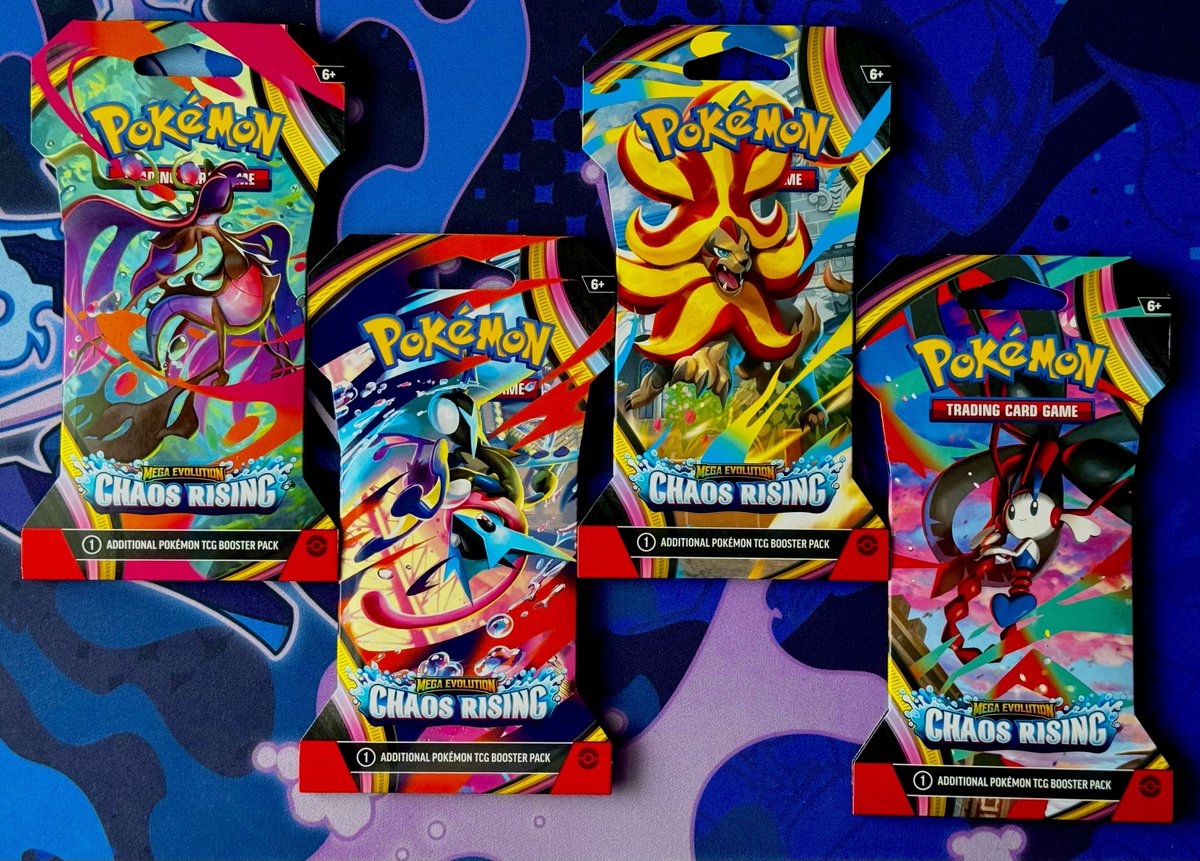 Nerd_Gasms's tweet photo. 💫 🌊 CHAOS RISING GIVEAWAY 🌊 💫 

Its been a minute so lets get back to it! I want to bless someone with a 4 piece Art Set of Chaos Rising. I havent opened much but doesnt mean you shouldnt! 

Rules:

💜 Like

🏃‍♂️ Follow

🔁 Retweet

👫🏻Tag a friend

 🇺🇸 Only

Ends 06/05 https://t.co/ibuY1YatR8