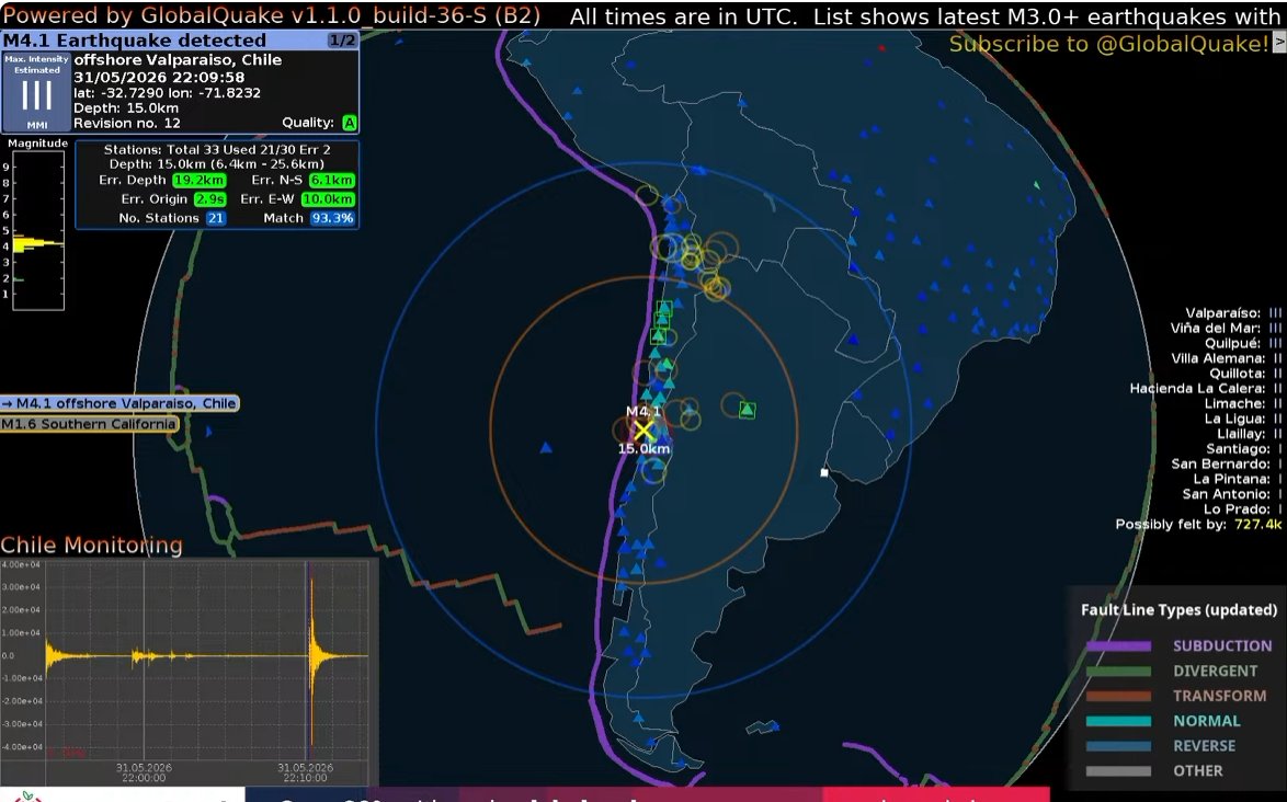 uppato's tweet photo. Nueva Réplica 4.1 en Valparaiso #sismo #temblor https://t.co/ft2xMdvJiA