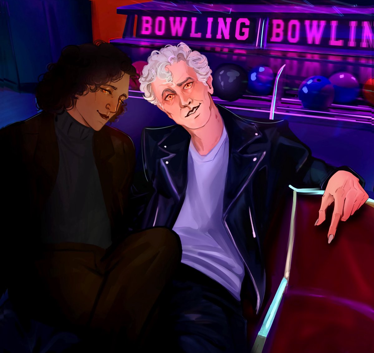 Fedyjkn's tweet photo. Bowling night 🎳✨
#devilsminion https://t.co/vK4AyeCzSr