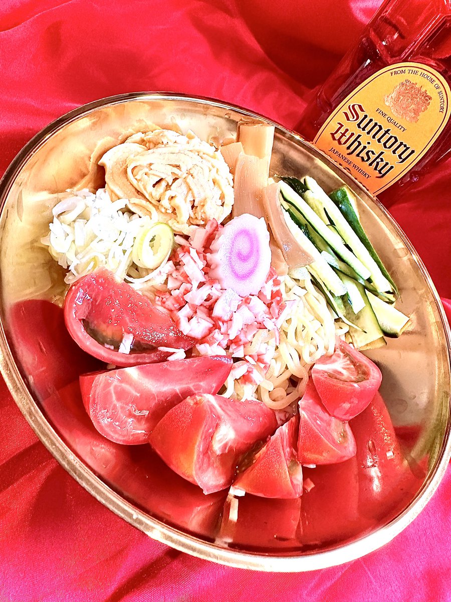 ๑ ˙˘˙)/{Good morning🍜☀️ 【自宅で朝ラー🍜】 『季節を先取りの