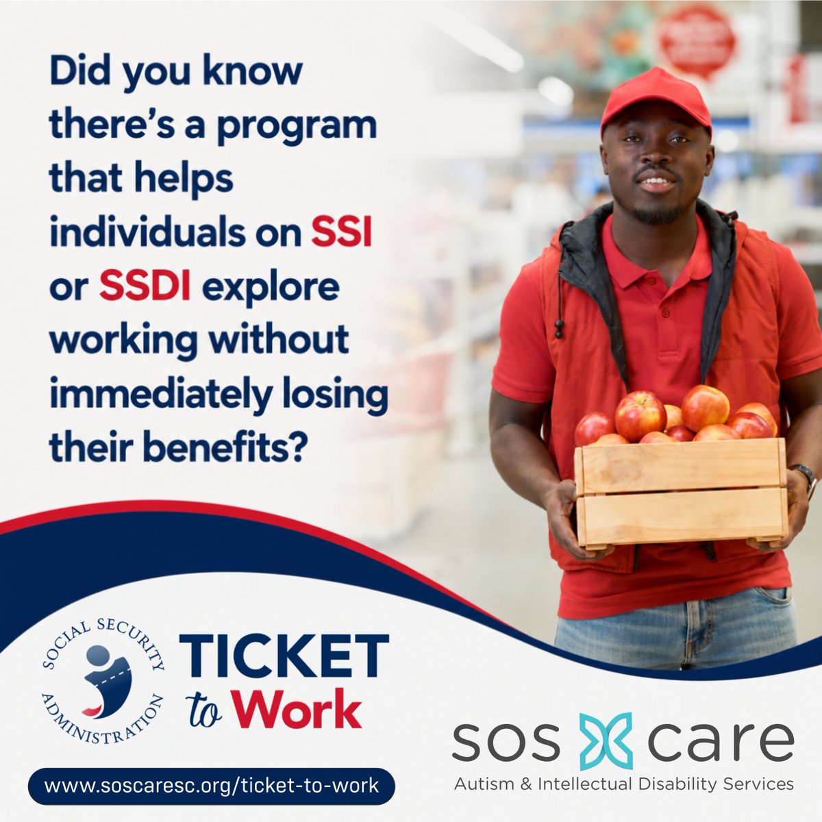 Hope4SOS's tweet photo. If you’ve been curious about working, building new skills, or exploring career options while on disability benefits, this is your space.

🗓 Friday, June 5, 2026
⏰ 5:00 PM Eastern Time
💻 Join on Zoom:
https://t.co/QZljS7YNsy

Meeting ID: 838 5962 4679
Passcode: 855163 https://t.co/NiJOHC7H0G