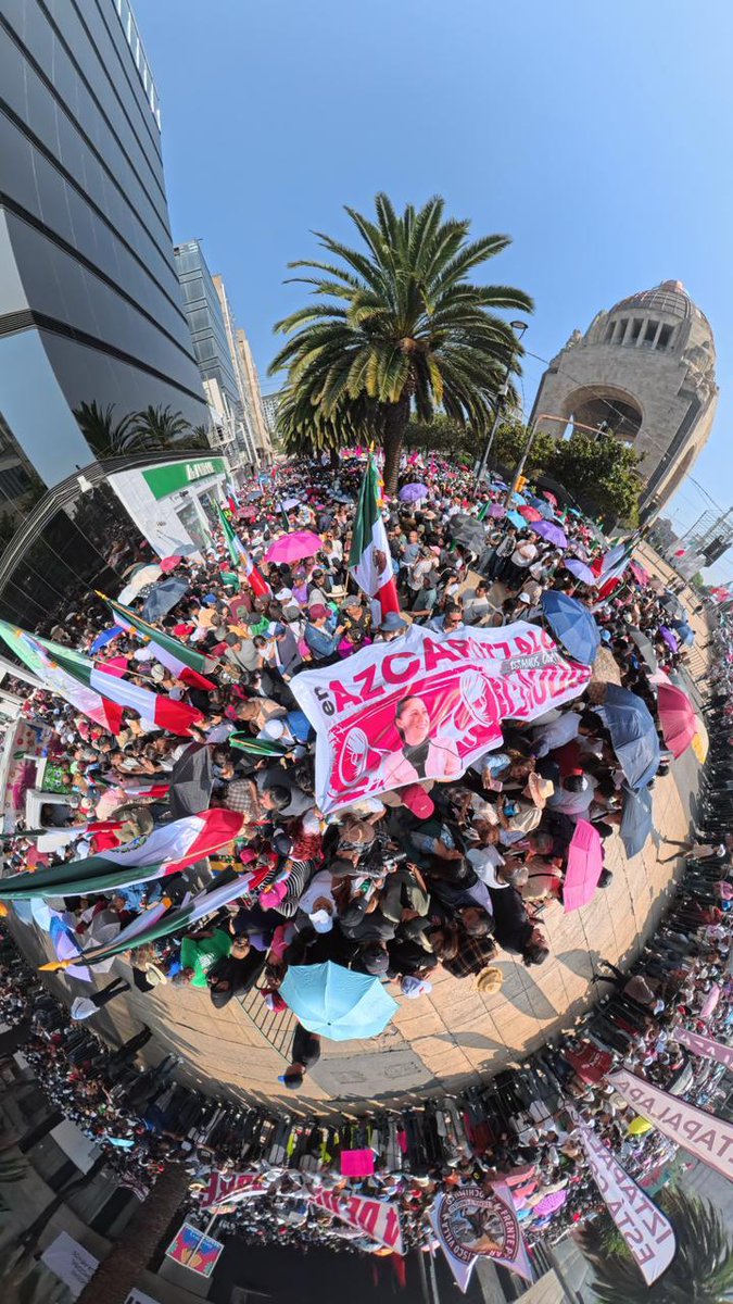 NancyNunezmx's tweet photo. A dos años del triunfo histórico que abrió una nueva etapa para nuestro país, seguimos avanzando con la Presidenta Claudia Sheinbaum, con la convicción de que gobernar es servir al pueblo. 🇲🇽

La transformación se construye con honestidad, resultados y un profundo amor por México. 

Hoy, bajo el liderazgo de nuestra presidenta, Claudia Sheinbaum, se consolida un proyecto que pone en el centro el bienestar de las familias, la justicia social y el desarrollo con igualdad.

Sigamos trabajando juntas y juntos para fortalecer esta transformación que nació del pueblo y continúa dando resultados para todas y todos. ❤️🇲🇽

#ClaudiaDaResultados