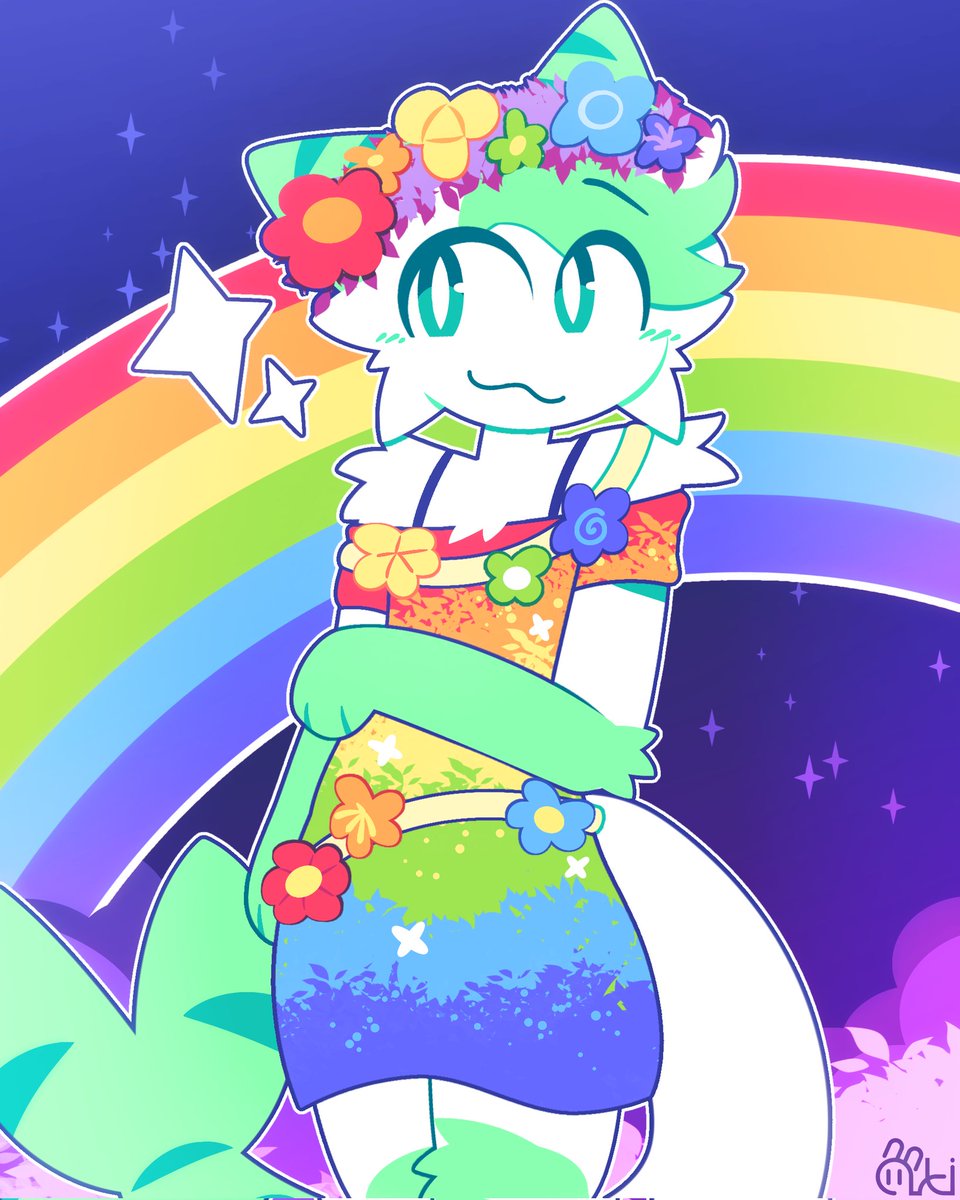 artifyber's tweet photo. DAY 883 - Rainbow pretty https://t.co/Q9oa10YOMq