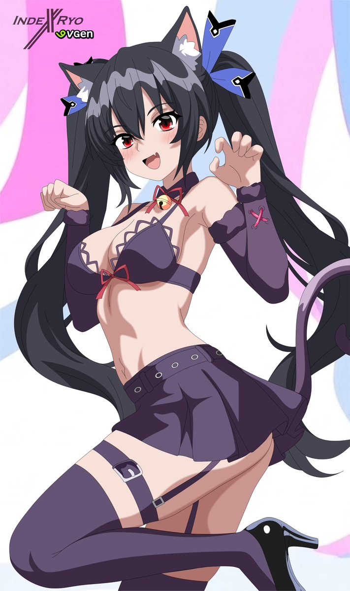 InDexRyoArts's tweet photo. Kitty Noire - HyperDimension Neptunia
 is a commision for Norseland on Vgen ^^ very thanks for the support  

Check my Vgen ^^/: https://t.co/jzHAVKNrXm https://t.co/dN0K8Yh8Sn