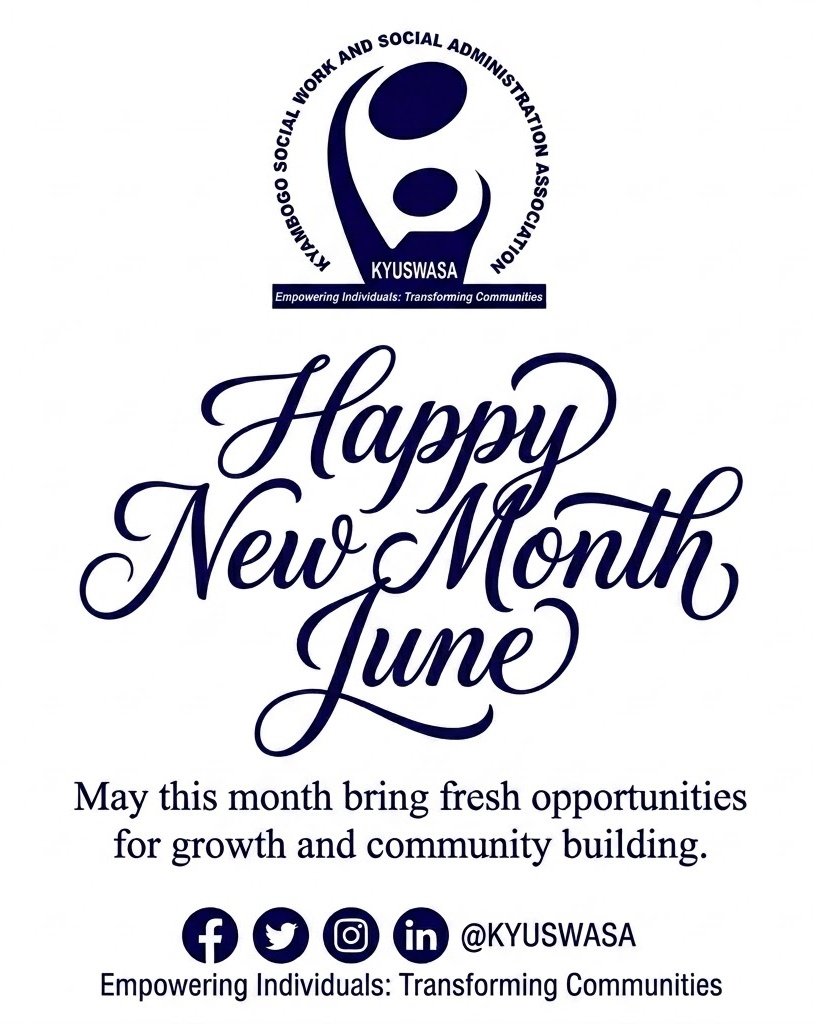 KYUSWASA's tweet photo. May this Month bring fresh opportunities for growth 📈 and community building to you and your loved ones 🫶♥️. Happy New JUNE it's Halfway the Year..! 🎊#KyUswasa #NewMonth #JUNE #NewMonthVybes https://t.co/inEjKl2fZx