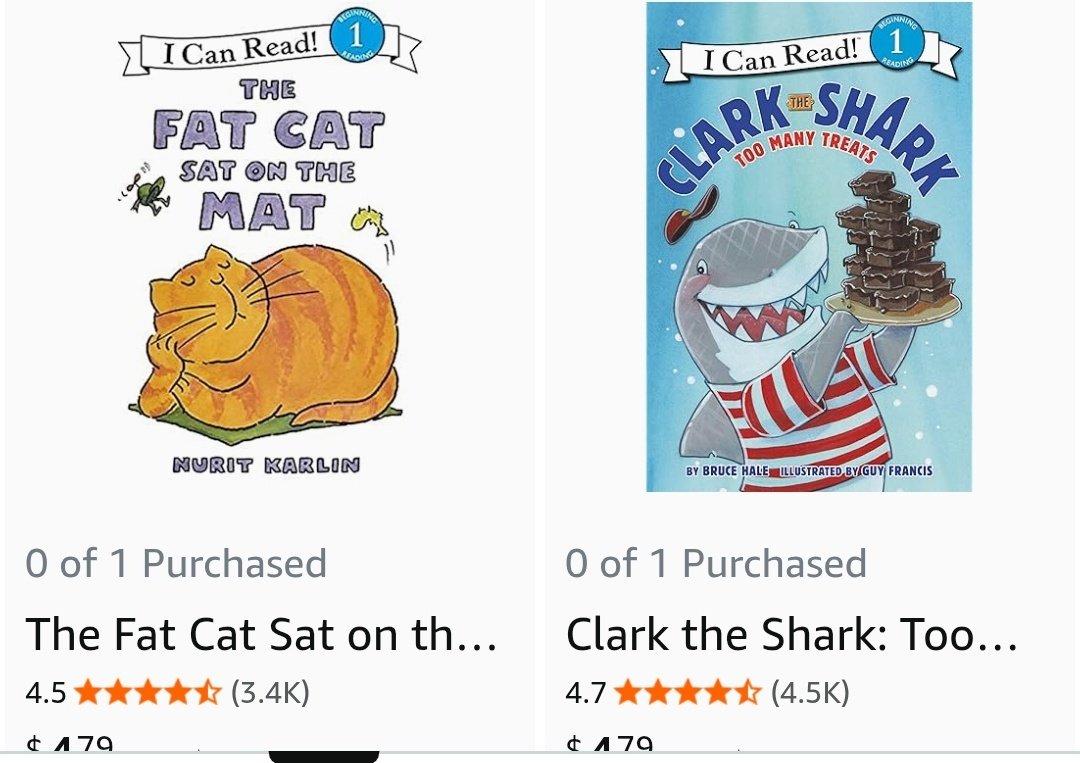 KarenLuvs2Read's tweet photo. @Mramirez2799 Thanks for the space to share! 💜 My cheapest items are these books for my classroom library &amp; these snacks for our school's Snack Closet. Thanks so much!
#SupportAClassroom 
 https://t.co/rIXon8eXsb https://t.co/vQCTq3PqOM