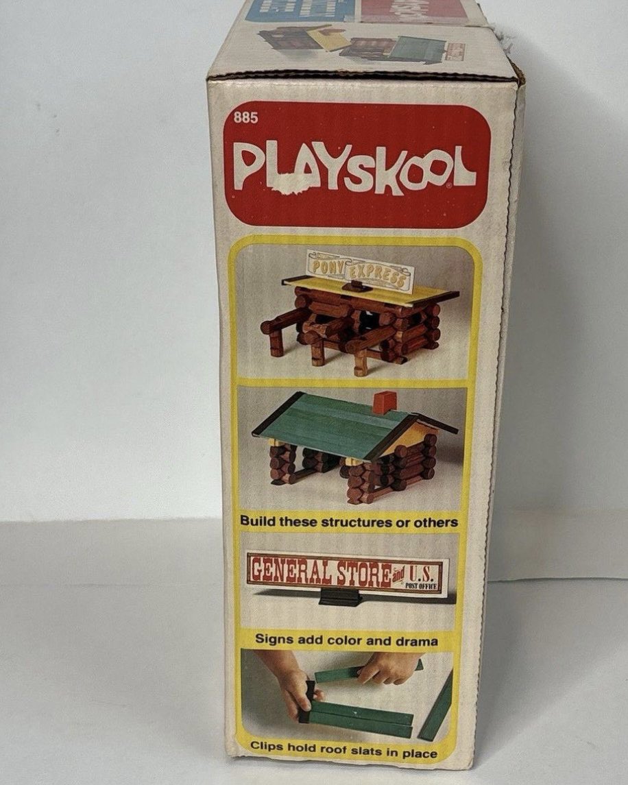 MagHeadrick's tweet photo. @Avabelly__ Yep Lincoln Logs by Plaskool https://t.co/ylGDPdnt5m