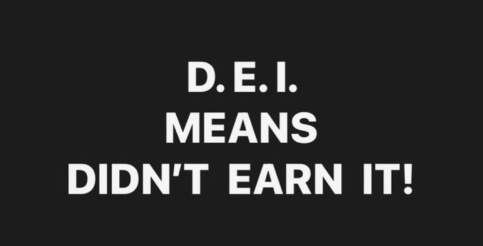 ProudElephant's tweet photo. This is exactly what DEI means!!! https://t.co/kRuZfeJlSq