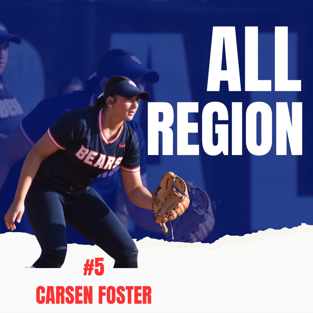 BhpSoftball's tweet photo. All-Region 3B @CarsenFoster #OwnIt https://t.co/AoUcF0TSbL