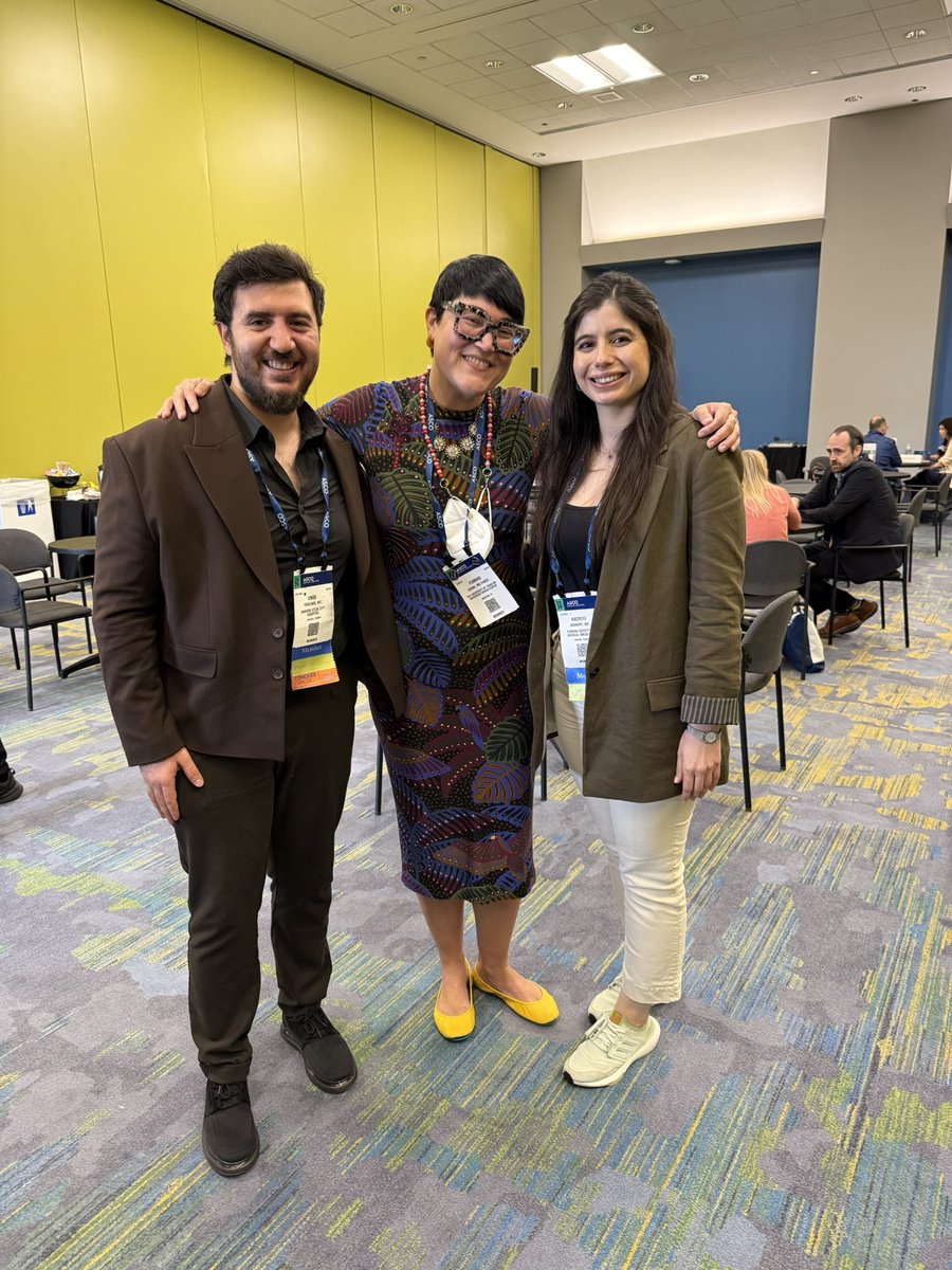 Xesiloglu's tweet photo. 🎗️ ASCO26 Day 3

🎤 A day filled with inspiring plenary sessions and thought-provoking discussions at ASCO26.

🤝 It was a pleasure to meet Dr. @CliffordHudis, CEO of ASCO, and to connect with Dr. @fumikochino, whose work continues to highlight the importance of patient-centered outcomes in breast cancer care.

🌍 Meeting and exchanging ideas with outstanding colleagues such as @MGMcNamara and Dr. @ProfSyedHussain Hussain was equally rewarding and inspiring.

✨ From leadership and advocacy to innovation and collaboration, @ASCO continues to bring together the people shaping the future of cancer care.

🎗️ #ASCO26 #ASCO #IDEA2026 #ConquerCancer #GlobalOncology #CancerResearch #OncologyCommunity

@kbaskurtt