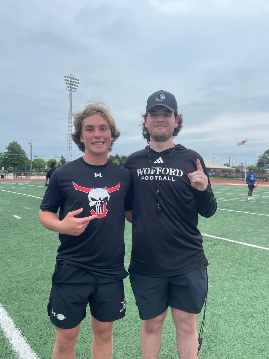 Ford_Turner_SF's tweet photo. Had a great camp at @Shorter_FB with @NolanRichQb8. Thank you Coach @JoeBrewton1  for the invite!

@coachmorrison58 @CoachDietlSU 
@Wofford_FB @DavenportReagan @SFortTorosMedia @CoachCleaves1 @Coachgore41 @Coach_ESM https://t.co/1kkGXbblHf