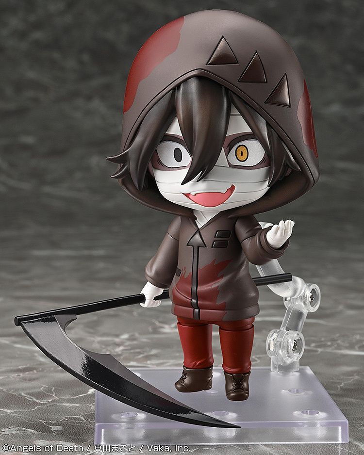 AitaiKuji's tweet photo. 💀🔪 Isaac Foster from Angels of Death returns in a chillingly adorable form as a Medicos Entertainment Nendoroid—bringing his relentless presence down to palm-sized terror!
⬇️ Pre-order today!
🛒 https://t.co/Ee6cmziV6a
📆 Release Date: December 2026
#angelsofdeath https://t.co/t6kO8rQOg0