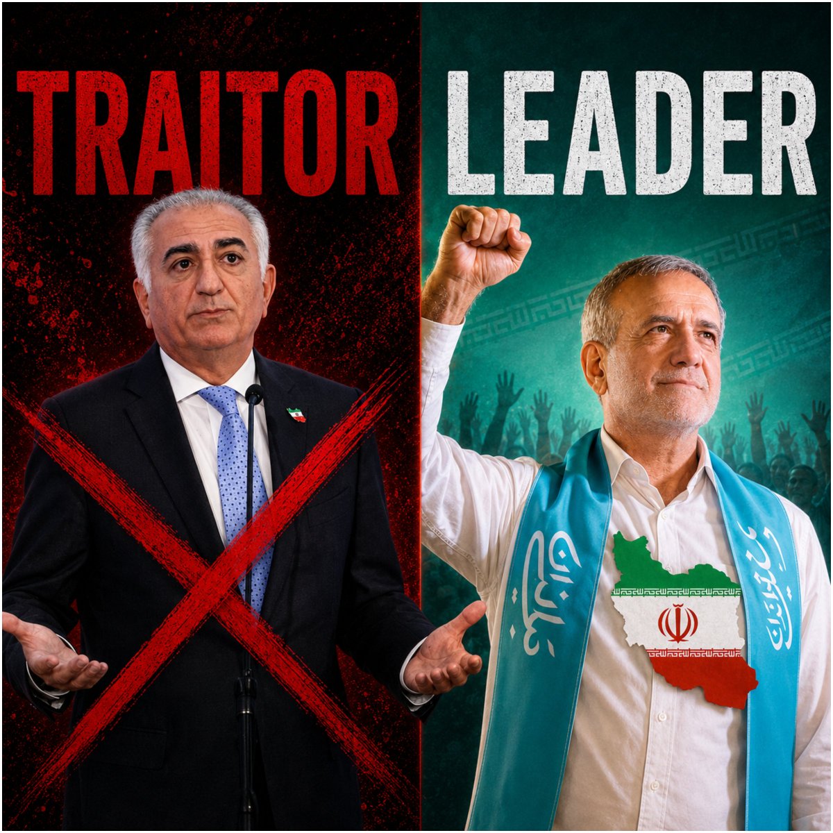 RyanRozbiani's tweet photo. No matter how hard Iran International tries the President of Iran is Dr. Masoud Pezeshkian

He is a man who will give his LIFE for Iranians, not sacrifice the lives of Iranians to get power. https://t.co/Ih2X5DpaIy