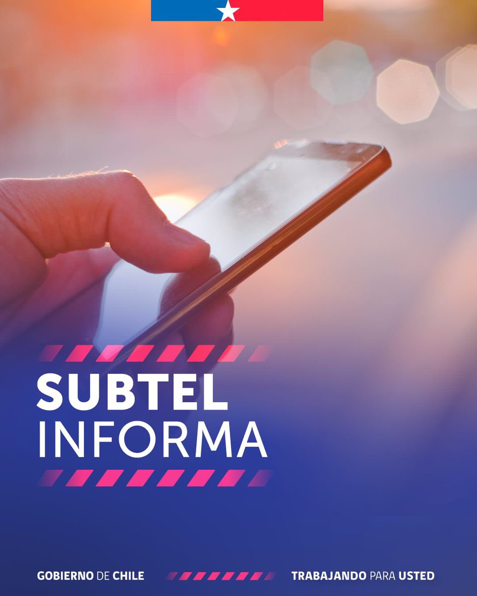 Subsecretaría de Telecomunicaciones tweet media