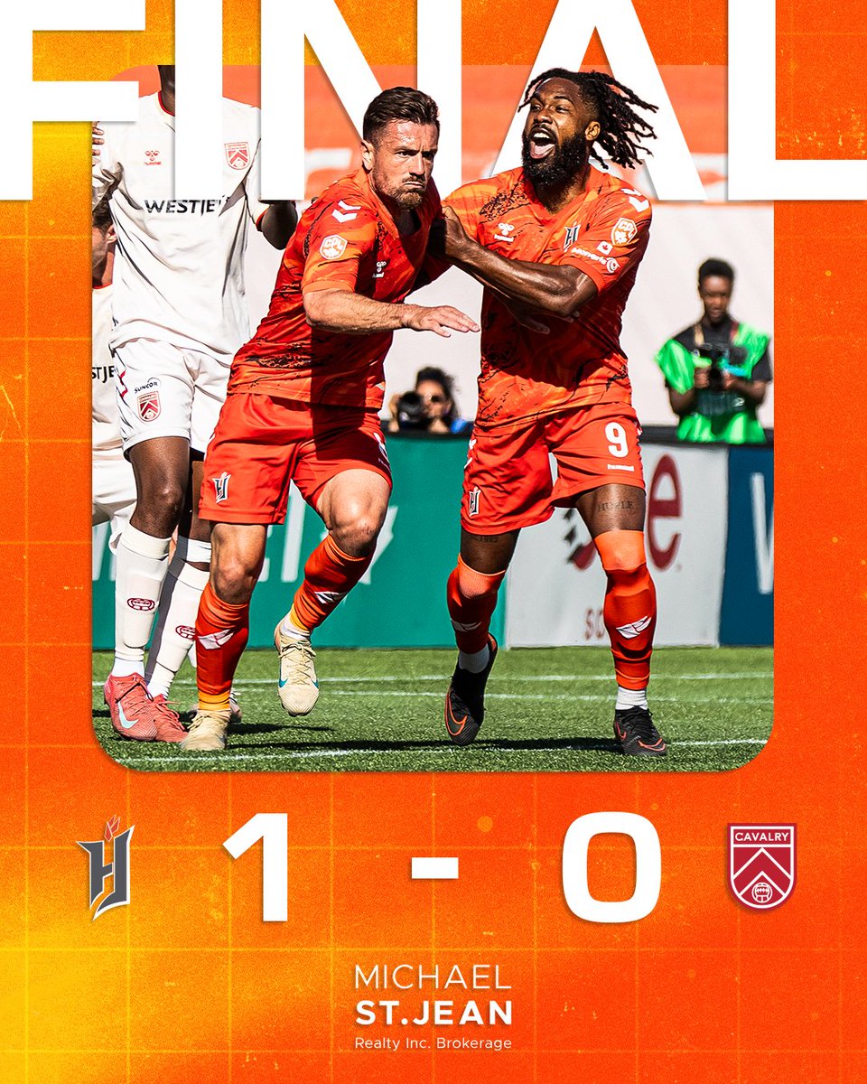 ForgeFCHamilton's tweet photo. Win on home turf 🙌

#TogetherWeForge | @StJeanRealty https://t.co/WmMyrkv8D8