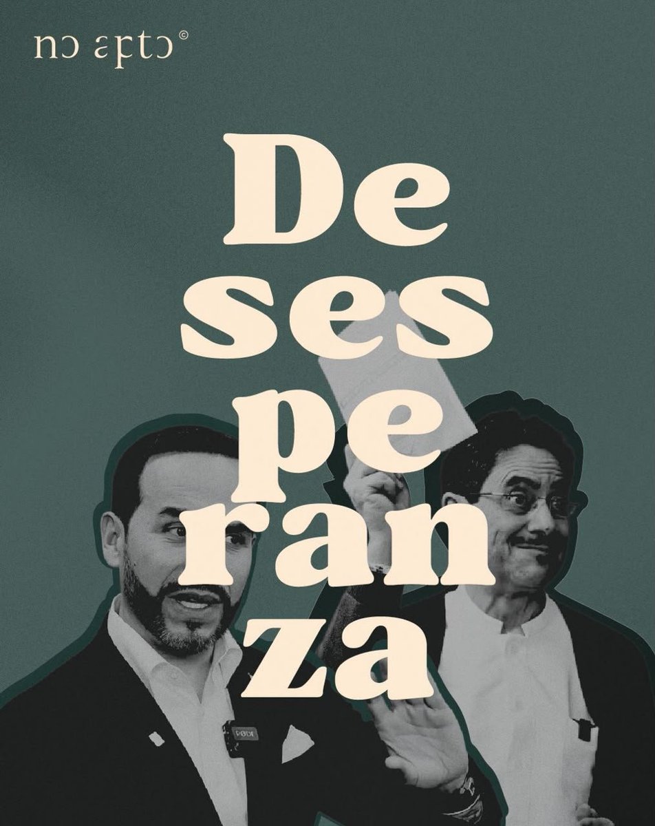 noaptoco's tweet photo. Desesperanza

El fanatismo absorbe y limita el pensamiento. El fanatismo brinda verdades absolutas y no permite ver matices. El fanatismo hace que las cosas se vean en blanco y en negro. El fanatismo no promueve el debate argumentado, sino la confrontación agresiva.

En los últimos años, la democracia mundial se ha visto atacada por personajes que han llegado a cargos con mucho poder. Trump, Maduro, Netanyahu, Evo Morales, Bukele y Milei son solo algunos ejemplos. Desprecian la democracia, pero se benefician de ella. Detrás de ellos, grandes máquinas de propaganda martillando en el cerebro de sus votantes y valiéndose del algoritmo para saber con qué mensaje llegarles.

Hoy, Colombia ha elegido para segunda vuelta a dos personajes que se valen de la polarización para posicionarse, y con el triunfo de cualquiera el país estará dividido. 

Por un lado, @IvanCepedaCast, que no solo ofrece la continuidad de un gobierno con grandes escándalos de corrupción, sino que ha defendido Chávez y la llegada de Maduro como su sucesor en Venezuela. Esto, sin contar su tibieza frente a los miembros de las extintas Farc, como Jesús Santrich; o que ha sido incapaz de criticar la fracasada paz total, de la cual él fue uno de los principales promotores. 

Y, por el otro lado, @DELAESPRIELLAE. Un personaje que no solo ha tratado a sus compatriotas como “cafres malagradecidos”, sino que también ha sido cercano -y defendido- a Alex Saab, testaferro de Maduro; o a David Murcia Guzmán, que les tumbó sus ahorros a miles de colombianos. Se sabe, además (por lo que mencionó su esposa), que se iría del país si no gana, lo que demuestra que no está tan firme por la patria como lo anuncia en sus videos tipo show de entretenimiento.

Nuestro llamado es a que en segunda vuelta, vote por quien vote, sea capaz no solo de reconocer las falencias y errores de su candidato (que seguramente criticaría abiertamente si fueran del otro), sino también a que respete y entienda a sus amigos o familiares que voten diferente porque, ante este panorama, es difícil saber si hay un “mal menor”.