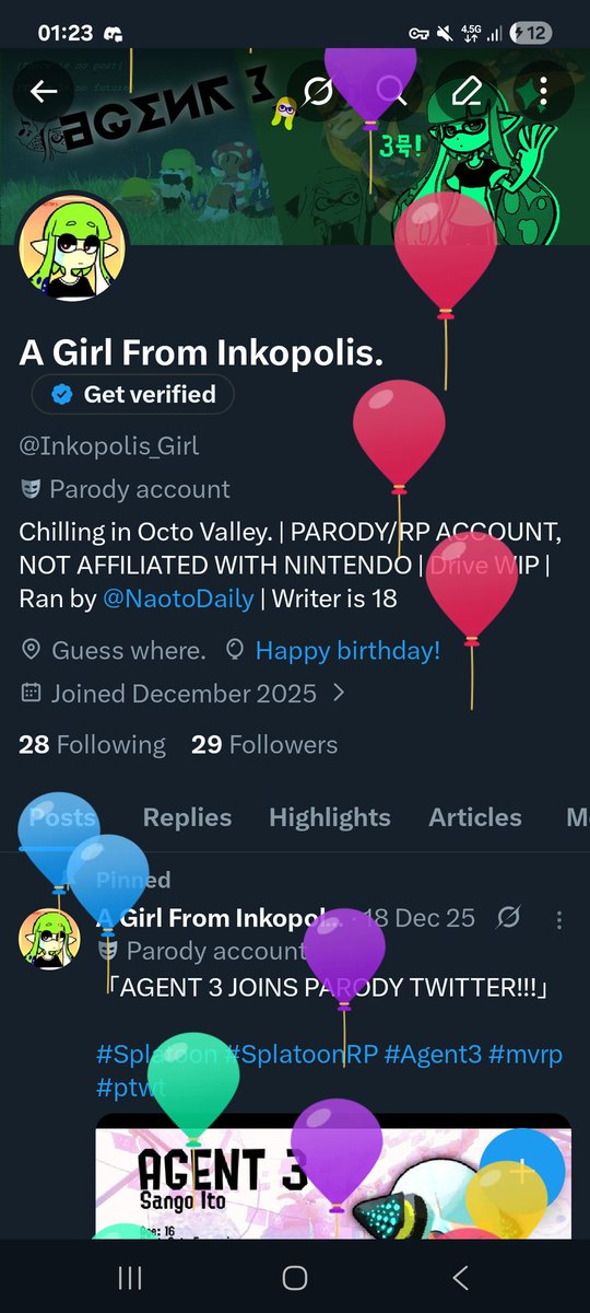 Inkopolis_Girl's tweet photo. // balon https://t.co/9Zr7rySJZz