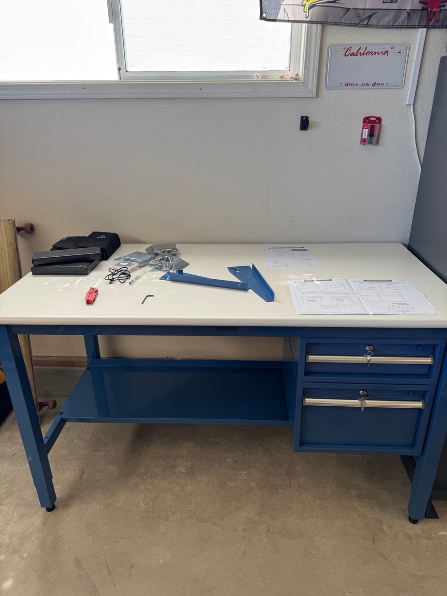 ShaneOnChain's tweet photo. New side project: building out a proper electronics rework bench at home. Still mid assembly but the bones are in.

Repairs + embedded work is a hobby outside the crypto/AI stuff. Going to post progress as I build it out. https://t.co/kTc7PJuSNa
