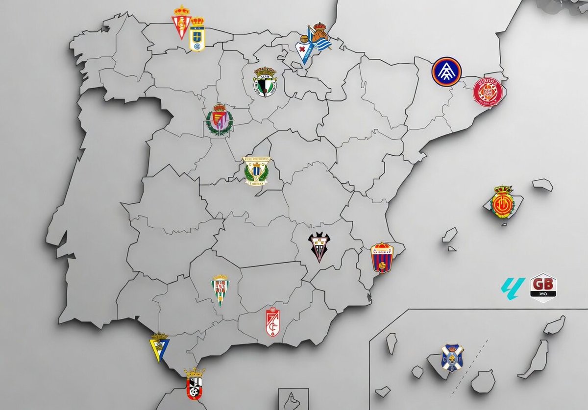 GradaBpro's tweet photo. 🛡️ Ya tenemos 17 de los 22 escudos de LaLigaHypermotion 26/27 https://t.co/dbx8gxAiPj