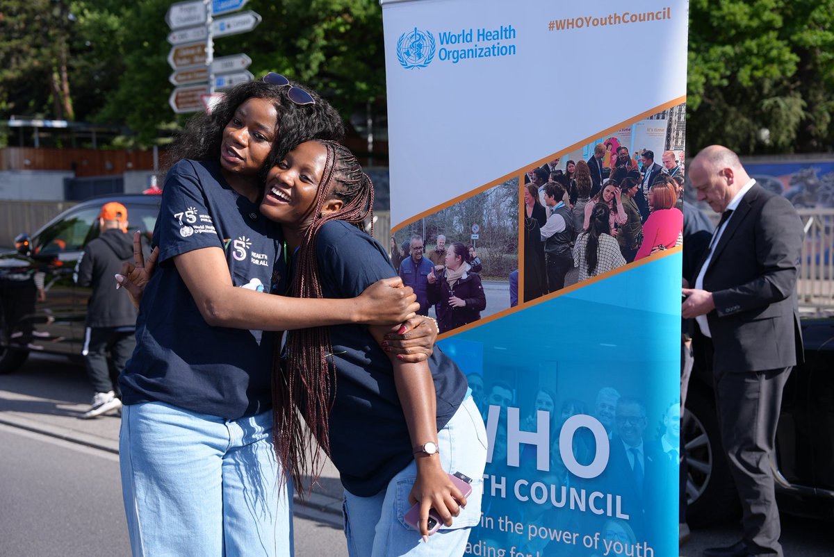 climatefilms's tweet photo. A walk. A movement. A community. 🌱

Honoured to capture the energy, passion, and leadership of youth from across the world during Walk the Talk.

📸 Climate Entertainment

#WalkTheTalk #YouthLeadership #ClimateEntertainment #WHA79 https://t.co/eD1J9iYIR3