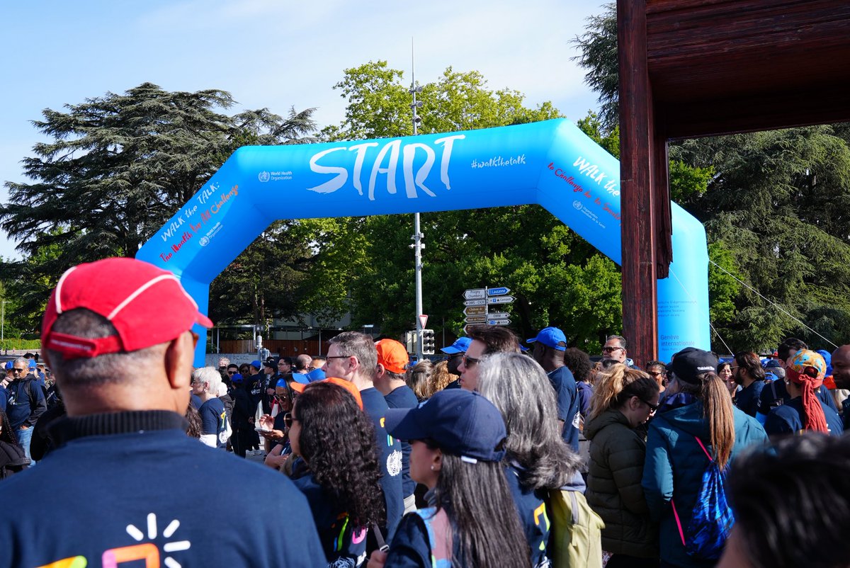 climatefilms's tweet photo. A walk. A movement. A community. 🌱

Honoured to capture the energy, passion, and leadership of youth from across the world during Walk the Talk.

📸 Climate Entertainment

#WalkTheTalk #YouthLeadership #ClimateEntertainment #WHA79 https://t.co/eD1J9iYIR3