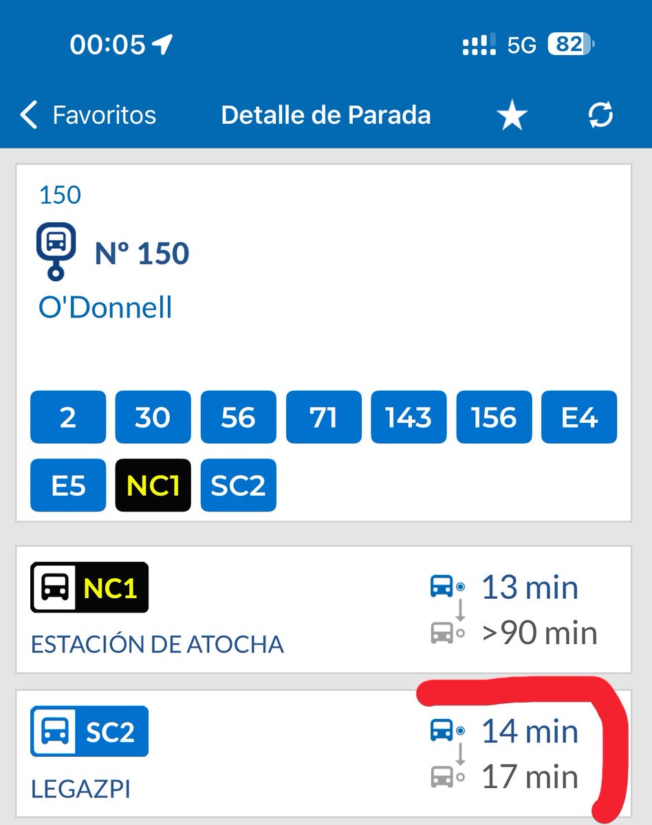 sa3dkb's tweet photo. @EMTmadrid las frecuencias de paso están allí de adorno supongo 
19 min esperando un bus y encima viene a tope , sabiendo que hay conciertos!!!! https://t.co/44iLRp5loT