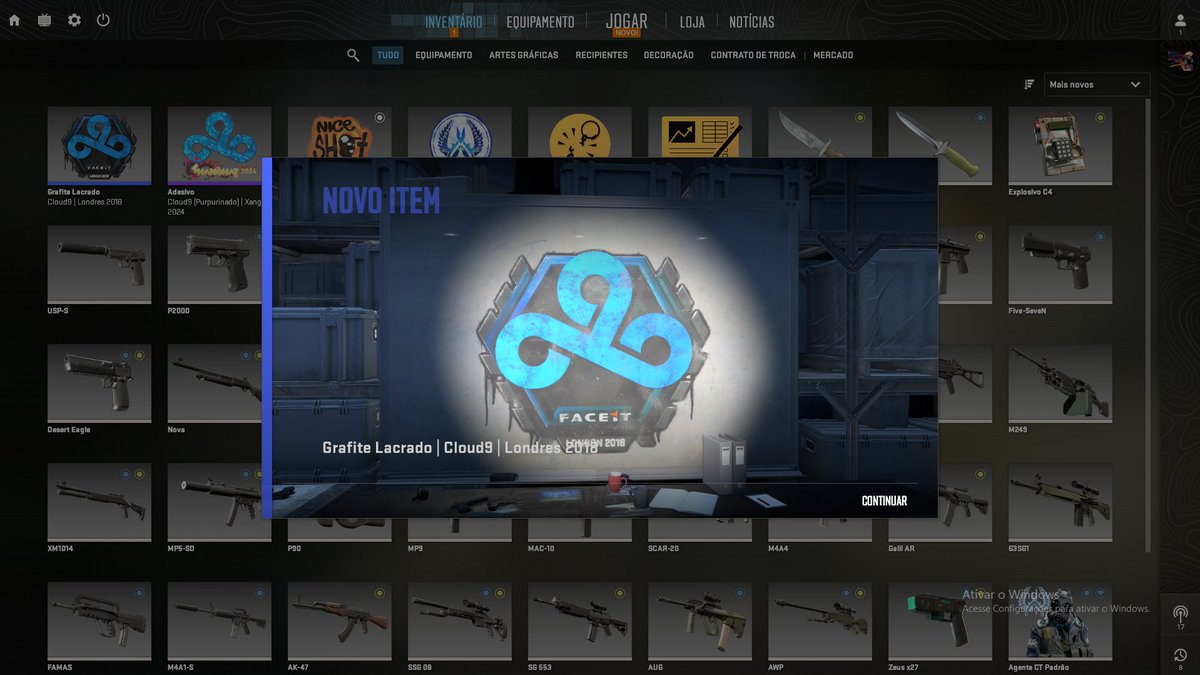 C9Bjorn's tweet photo. After a long time searching for this beautiful @CounterStrike  graffiti from @Cloud9 .

I, @C9Bjorn , am happy to say that @C9CSGO  is and always will be my favorite team and will always live in my heart. 🥰 https://t.co/uauLMPlH6D