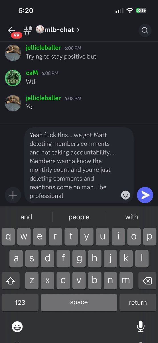 JJCO44's tweet photo. I and a lot of people have been very patient with @Mattplayerprops but not right now, he has been in an insane run of -80u approximately through 1 month and a half. Shit is clearly getting out of control timing people who want answers, not hiding in a discord like nobody gonna https://t.co/1vGoaHVGs8