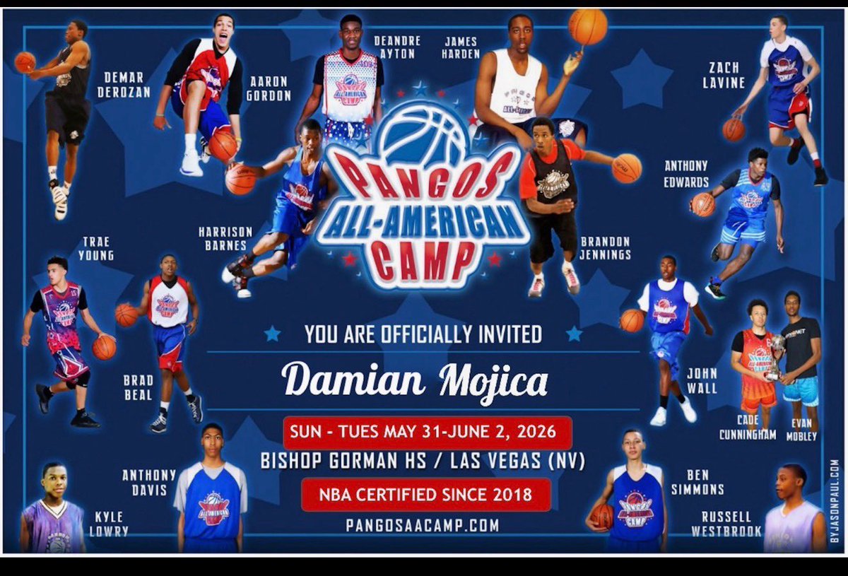drmojica09's tweet photo. Thankful to be invited. Unfortunately I won’t be participating due to an injury sustained last EYBL session. https://t.co/EgrLrdieR0