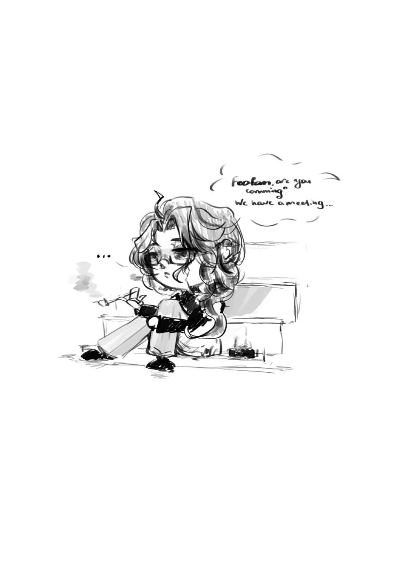 my_distract's tweet photo. my baby..
#Pantalone #genshinimpack #Genshin #sketch https://t.co/mjSfG1bvCh