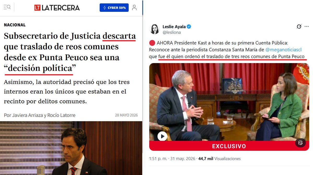 mlobosg's tweet photo. ¿Cuántas mentiras reconocerá mañana en su #CuentaPública2026 el @PresidenteKast?
La mitomanía en el Poder. https://t.co/KopfYsdqak