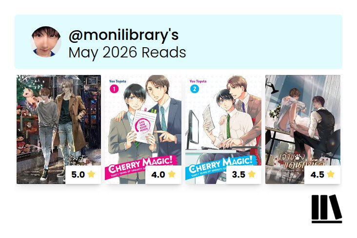 monilibrary's tweet photo. may reading wrap up https://t.co/iuGtM9LD1b