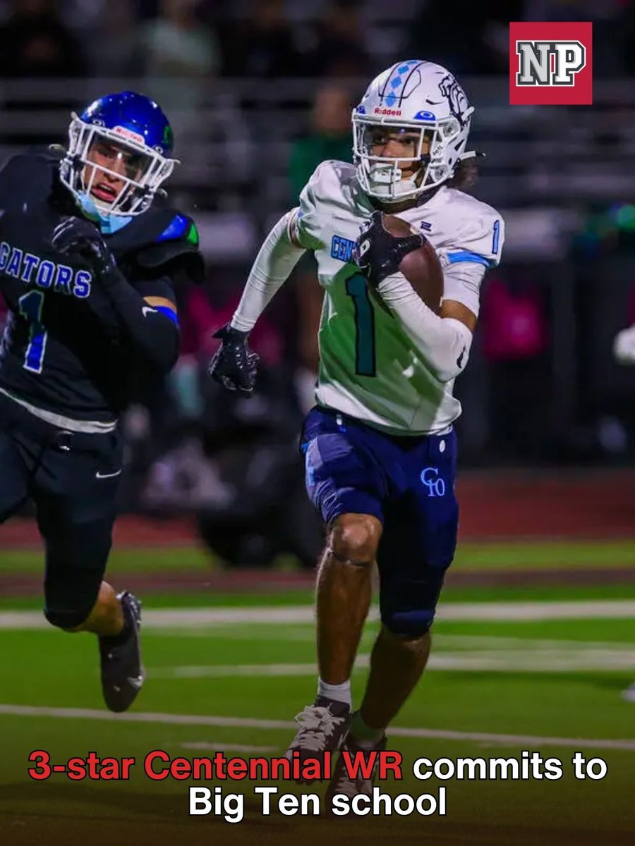 nevadapreps's tweet photo. Centennial rising senior wide receiver Jayden Thomas made his final decision on his commitment Sunday on his Instagram page.

READ MORE: https://t.co/dbFUL05Fwe https://t.co/95BHWXdmiZ