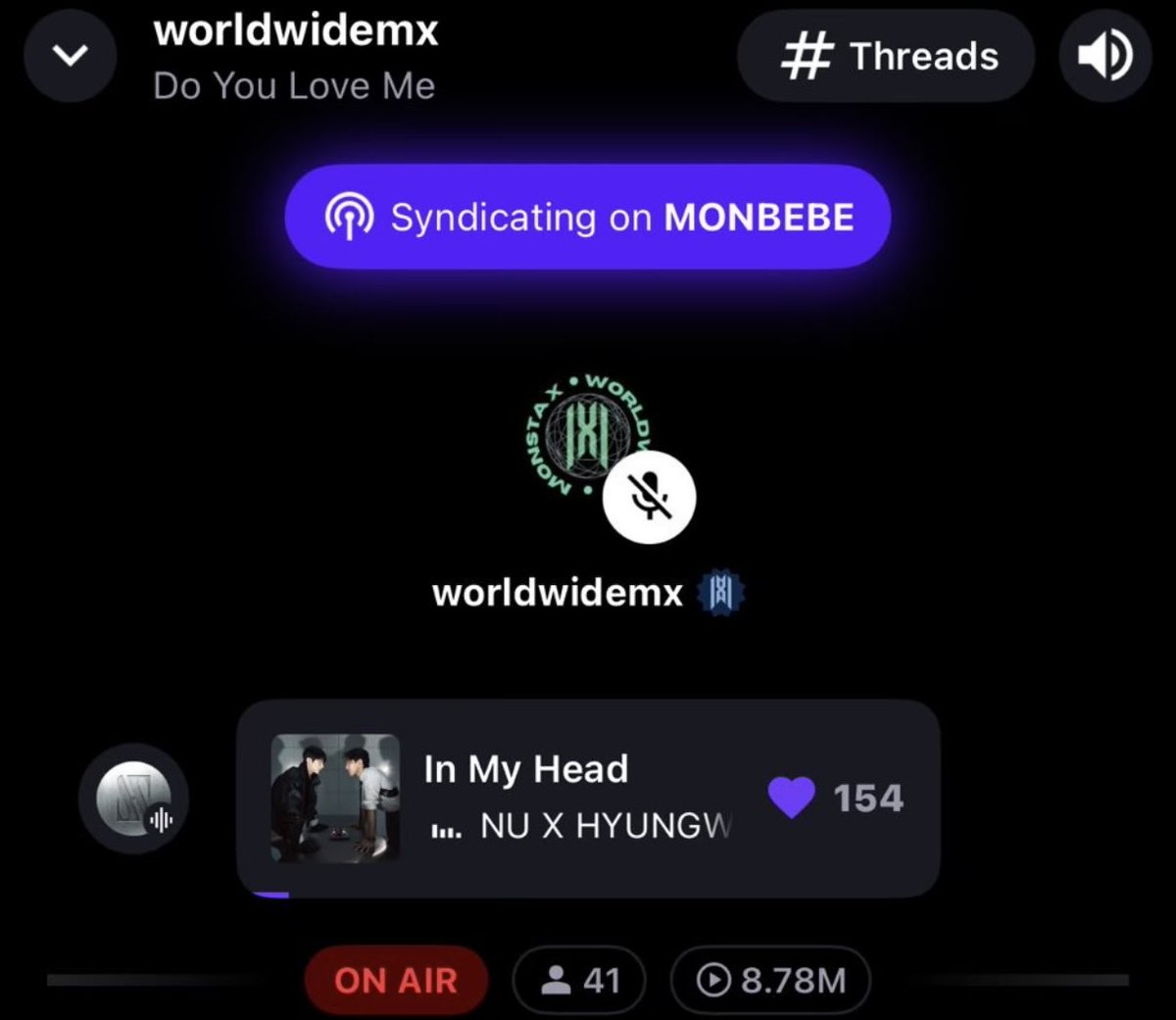 worldwide_mx's tweet photo. [#wwmx_stationhead]

Come join us on @STATIONHEAD!

Let’s catch up and stream!!!

🔗 https://t.co/0YrhwGzWlT

#몬스타엑스 #MONSTAX https://t.co/IHipEChmDN