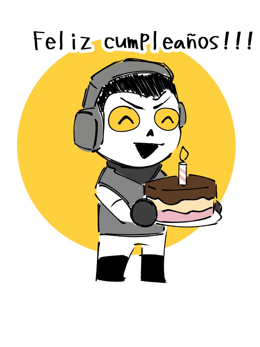 frambue31483691's tweet photo. @UltimoCirculo 
Félix Cumpleaños al GOAT de YouTube 
(Después te hago un Fanart decente) https://t.co/ZbPLarpmmw
