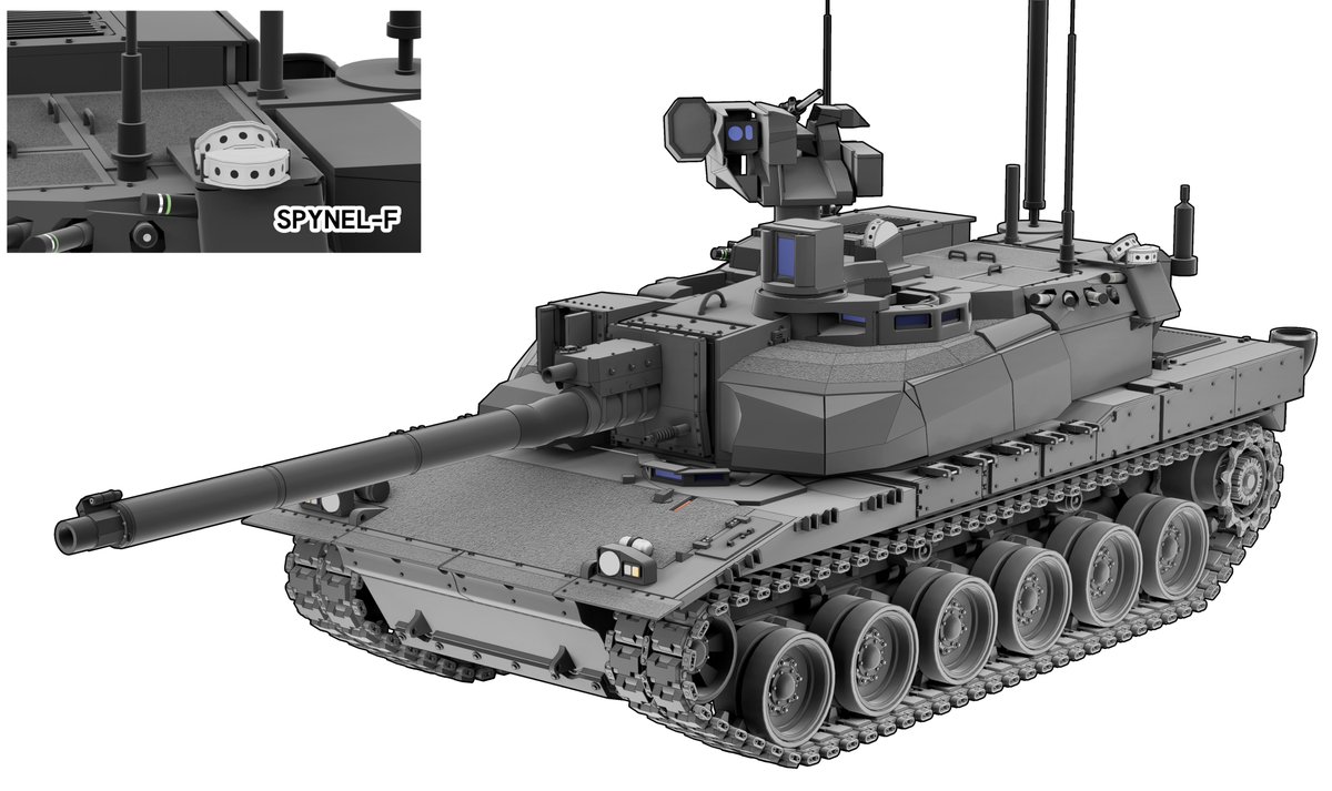 7N39AP's tweet photo. HGH SPYNEL-F situational awareness thermal camera 

1. Human detection up to 400m. Vehicle up to 900m.

2. With Cyclope &amp; GAIA (automatic classification)

3. CYCLOPE automatically detects &amp; tracks land/air/sea threats, including low altitude air targets &amp; UAVs https://t.co/fAVaISgkbo