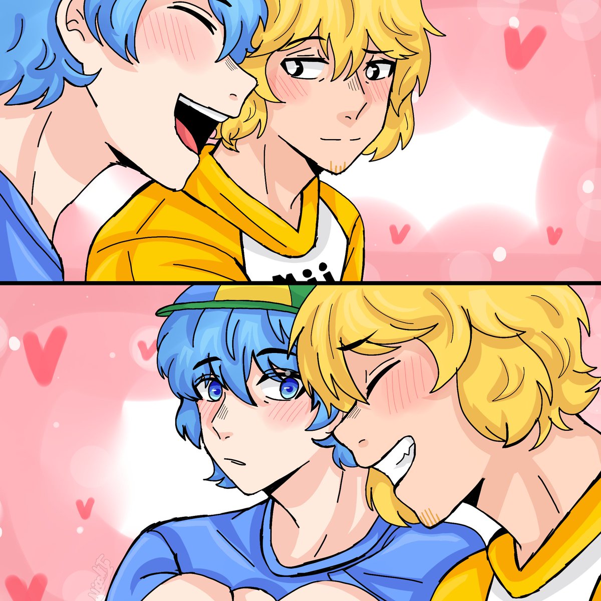 SoyNicolity's tweet photo. I'ts so beautiful❤️

Gracias a la @KynuDraws
Por reunir a mis papis, quisiera hacerlo yo pero el Tomodachi no me corre :'v

#Mikelex #Mikelexfanart https://t.co/XDTzLFAGjL