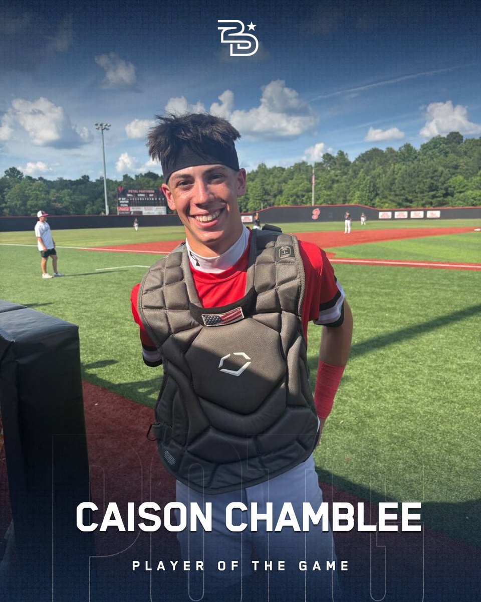 2DsportsMS's tweet photo. ⭐️Player of the Game⭐️

 Caison Chamblee

Icon Baseball https://t.co/AA8YRR548c