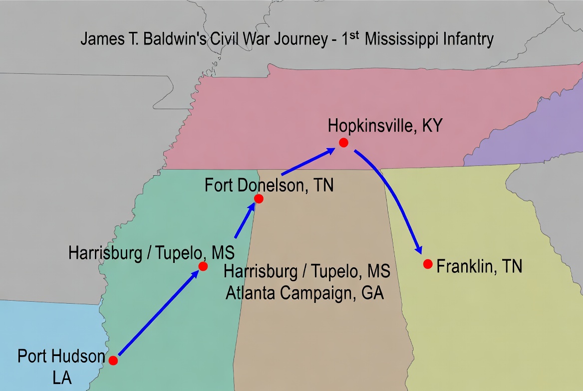 canedeeman's tweet photo. This is why Grok should be a tool to supplement what you already have knowledge about, lol.  I asked it to plot all the battles my gg grandfather was in.

Edit:  Never leave Grok unsupervised. https://t.co/ZNW1GPl5LH