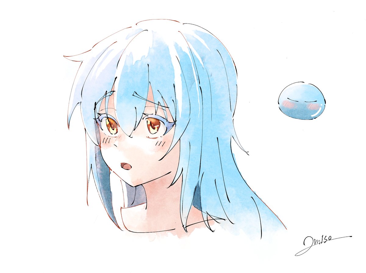 koimisosiru_'s tweet photo. 久しぶりに描いたリムルさん https://t.co/bxLPdhzd52