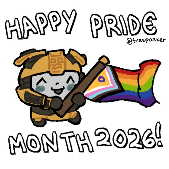 trespaxxer's tweet photo. happy pride from b-127  !
#TransformersOne https://t.co/wuex0iKxXP