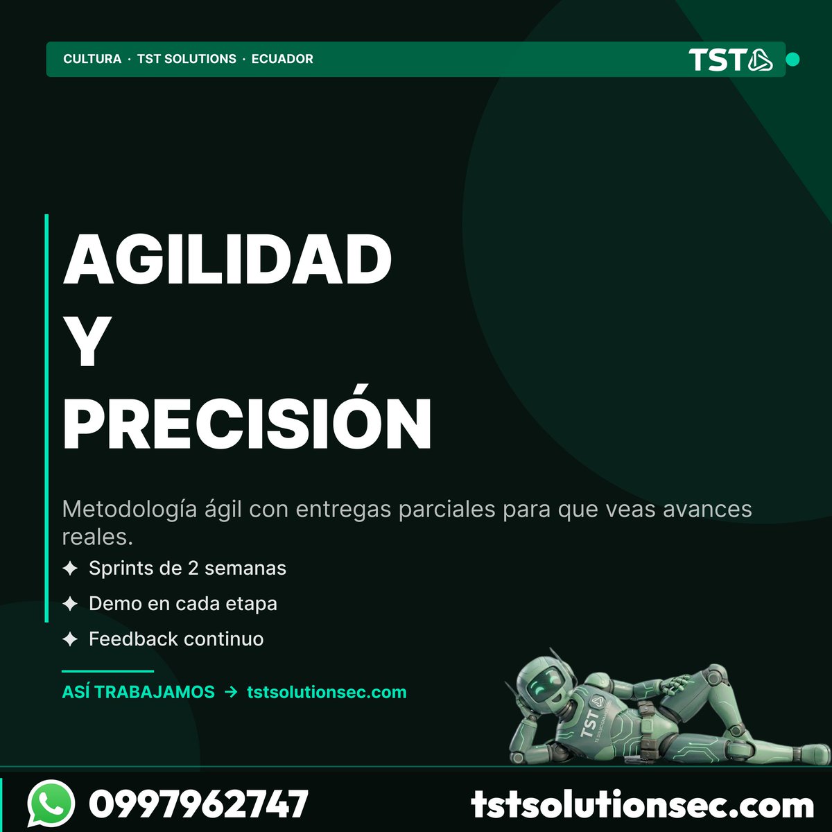 TSTsolutions_ec's tweet photo. 🚀 Digitaliza. Automatiza. Escala.

En TST SOLUTIONS llevamos empresas y emprendedores al siguiente nivel con:

💻 Desarrollo Web 🤖 IA y Automatización 🛒 Ecommerce 24/7 ⚡ Software a Medida
✅ Tecnología que impulsa resultados.
🌐 https://t.co/EohFXmryxC 📲 WhatsApp: 0997962747 https://t.co/PqEzljtvOA