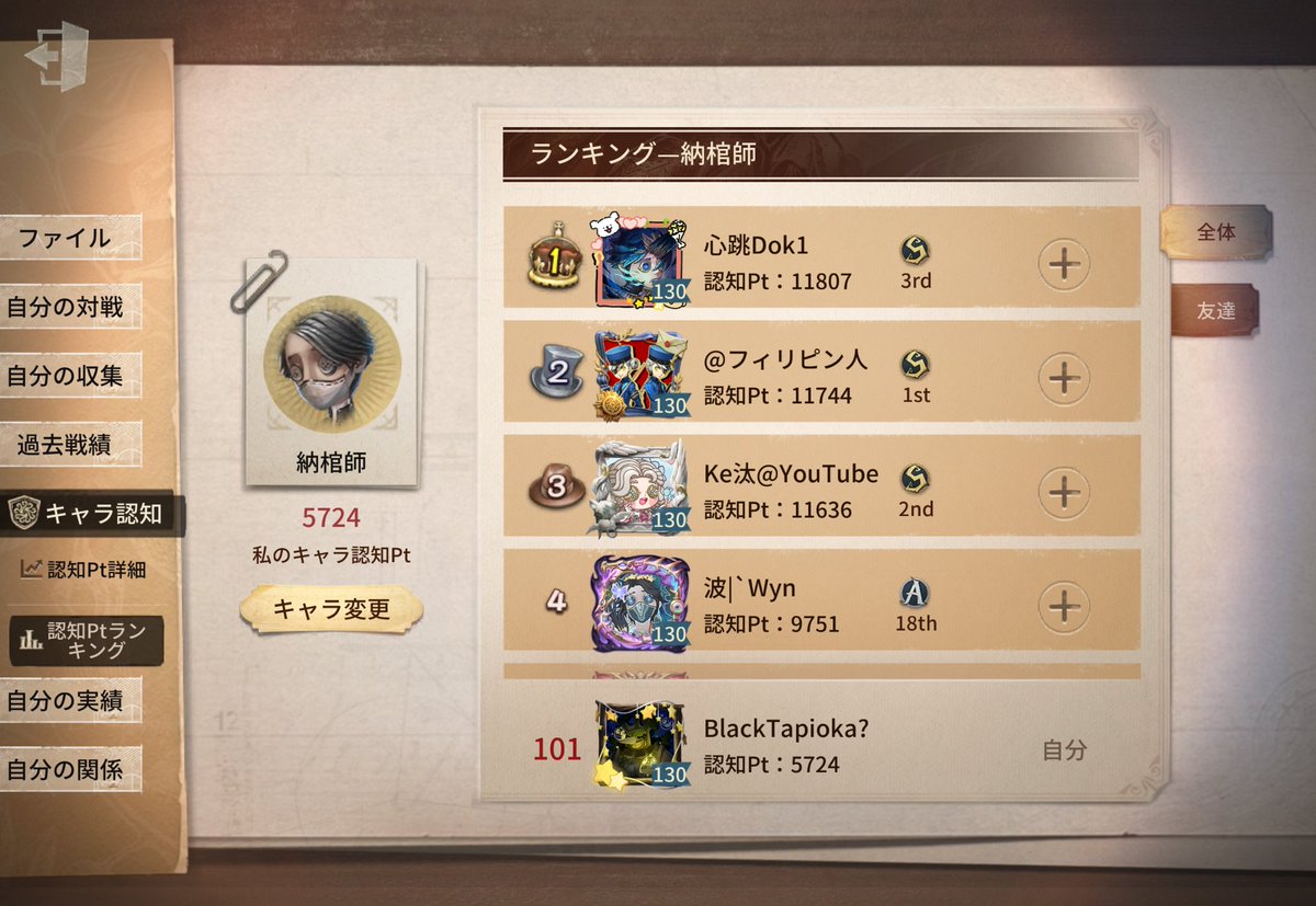AppleTapiTapi's tweet photo. 1位と5位と101位？ https://t.co/sbqccw97NU