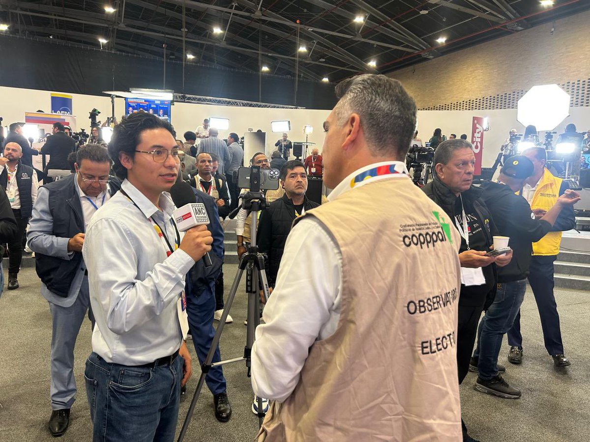 alitomorenoc's tweet photo. Agradezco a los medios de comunicación en Colombia por su interés en el trabajo de la Misión del Observatorio Electoral Internacional de la COPPPAL. Hemos estado atentos, recorriendo, escuchando y documentando lo que ocurre en este proceso, con responsabilidad y presencia en el territorio.