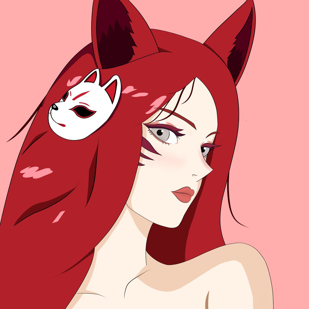 Foxstuu's tweet photo. It was about time I got my OC ksjsj 🤠

#NuevaFotoDePerfil #OC #DigitalArt https://t.co/0hO6NWvvQQ
