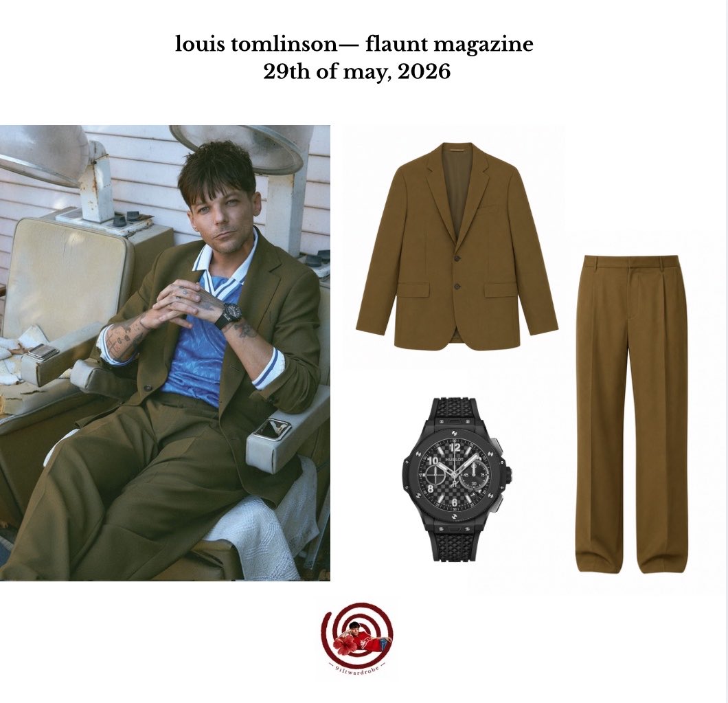 91ltwardrobe's tweet photo. louis tomlinson — flaunt magazine ꩜

⋆ TODS Pants in Wool with Drawstring - $777.00 https://t.co/artmuv2Pke

⋆ HUBLOT BIG BANG
ORIGINAL BLACK MAGIC - €22,300.00 https://t.co/Sth9nEFRHg https://t.co/7KRLl5EWo5