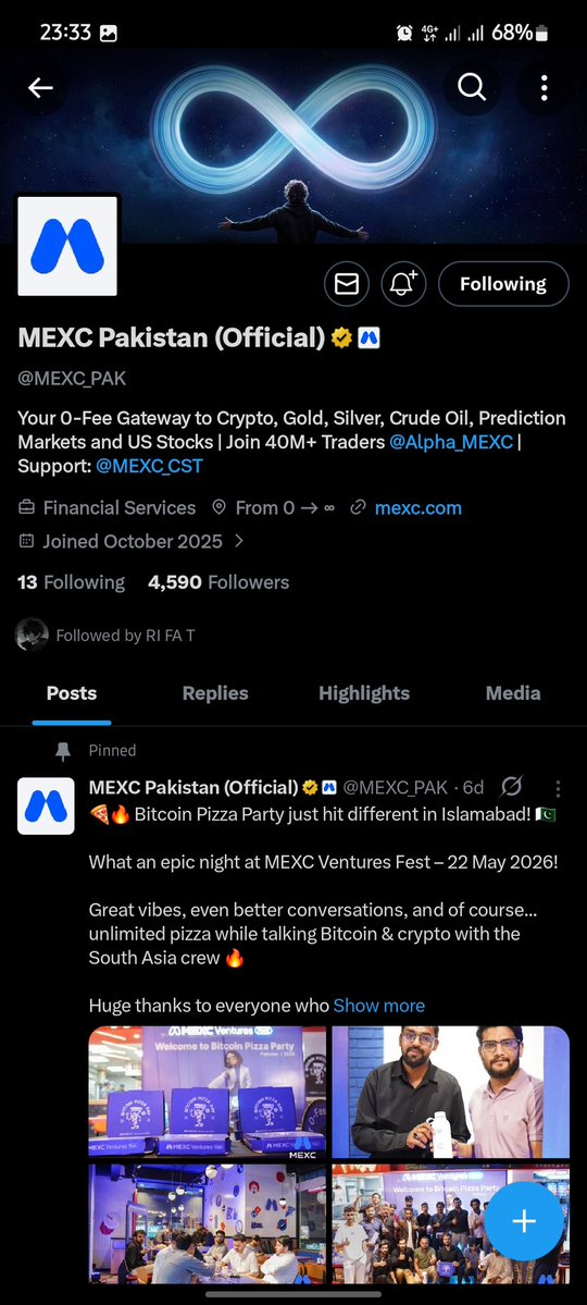 thissmichael's tweet photo. @MEXC_AfricaBU @MEXC_PAK All done.

Quiet Eid celebration with family, gratitude, and checking things on MEXC. Eid Mubarak 

UID: 41589108

@0x_Kelvin_ 
@xyder_vx
@0xinvicta

#MEXC    #EidWithMEXC #EidMubarak #CryptoGiveaway #WinUSDT https://t.co/Du3rGcabaF