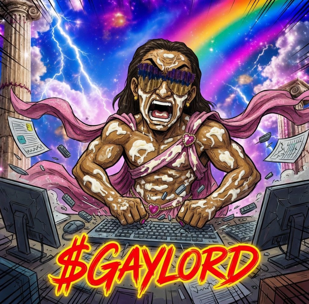 humanitAIrian's tweet photo. @slingoorio @Chairman_DN Can't believe GAYLORD got bukkaked https://t.co/ez5y7RIbD1